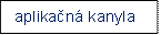 aplikačná kanyla