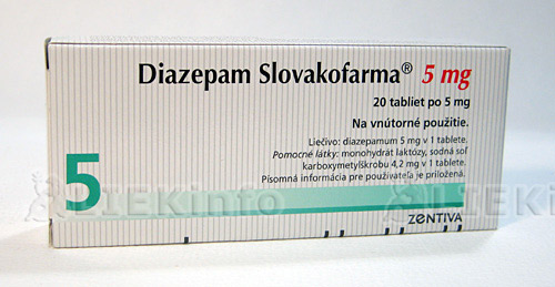 DIAZEPAM SLOVAKOFARMA 5 MG tbl 20x5 mg (blis.PVC/Al)