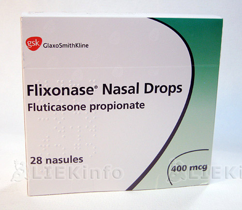 FLIXONASE NASAL DROPS int nas 28(4x7)x400 µg (obal PE jednodávkový)