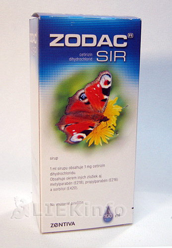 ZODAC SIR sir 1x100 ml (fľ.skl.hnedá)