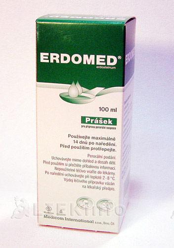 ERDOMED 3,5 % plu por 1x50 g (fľ.skl.jantárová)