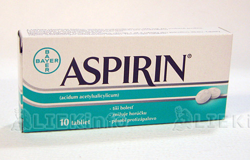 ASPIRIN 500 MG tbl 10x500 mg (blis.PP/Al)