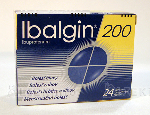 IBALGIN 200 tbl flm 24x200 mg (blis. PVC/Al)