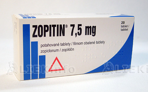 ZOPITIN  7,5 MG tbl flm 20x7,5 mg (blis. PVC/PVDC/Al)