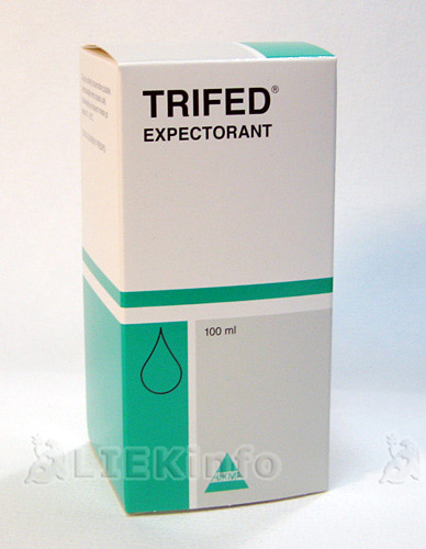 TRIFED EXPECTORANT sir 1x100 ml (fľ.PVC hnedá)