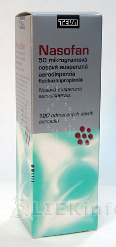 NASOFAN 50 MIKROGRAMOVÁ NOSOVÁ SUSPENZNÁ AERODISPERZIA aer nau 1x120 dávok (fľ.skl.)
